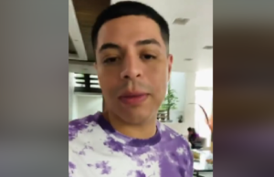 Eduin Caz confirma accidente de su camioneta, aclara quien iba manejando