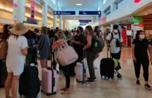 Frente Frío 28 provoca disminución en vuelos a Cancún