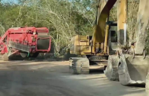 Pobladores de Maxcanú denuncian afectaciones por la construcción del Tren Maya