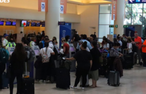 Aeropuerto de Cancún rebasa los mil 100 vuelos en fin de semana