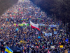 Más de 100 mil personas se manifiestan en Berlín contra la invasión rusa en Ucrania