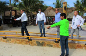 Tromba causa daños en la infraestructura de Playa Bonita