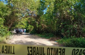 FGE investiga hallazgo del cuerpo de un hombre en la Laguna Manatí de Cancún