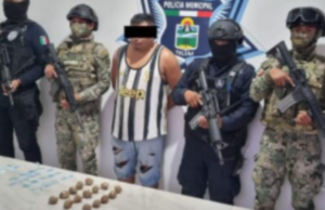 Detienen a narcomenudista con 40 dosis de diversas drogas en Tulum
