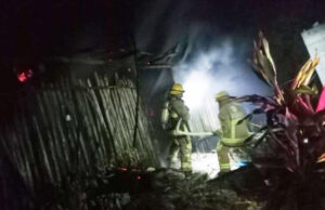 Hombre de la tercera edad pierde su vivienda a causa de un cortocircuito en Kantunilkín