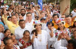Laura Fernández utiliza al pueblo maya para impulsar su campaña