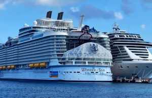 Cozumel recibe a “Wonder of the Seas”, el crucero más importante del mundo; mañana llega a Mahahual