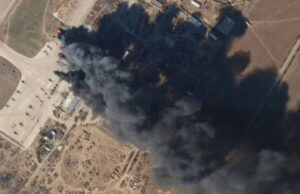 Bombardeo destruye aeropuerto de Dnipró, al este de Ucrania