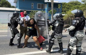 Enfrentamiento entre migrantes y GN en Chiapas deja decenas de detenidos y lesionados