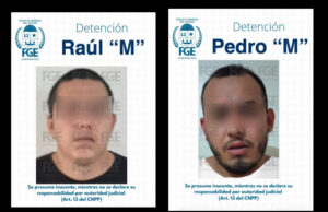 Capturan a dos hombres por balear a policías de investigación; les aseguran drogas, armas largas y un vehículo