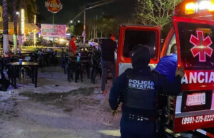Dos muertos y nueve heridos es el saldo del tiroteo en zona de bares de Cancún