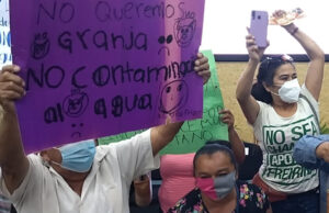Pobladores de Sitilpech irrumpen en Foro Ambiental de Canaco para protestar contra Kekén