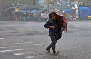 Cielo nublado y lluvias intensas continúan en la Península de Yucarán