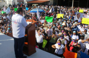 Nivardo Mena promete combatir la inseguridad y pobreza alimentaria en Quintana Roo