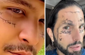 Poncho De Nigris hace broma sobre los tatuajes de Christian Nodal: VIDEO