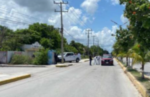 Zona Continental de Isla Mujeres el nuevo campo de batalla; balean a tres a bordo de una camioneta