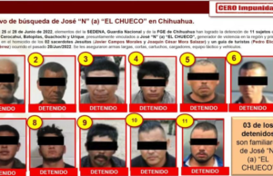 Detienen a 11 personas vinculadas con ‘El Chueco’, presunto asesino de sacerdotes en Chihuahua