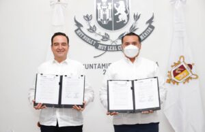 Alcalde de Zamora constata la disciplina de Renán Barrera al frente del Ayuntamiento de Mérida, Yucatán