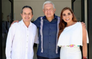 AMLO supervisa proyectos en Tulum, Cancún y Chetumal con Carlos Joaquín y Mara Lezama