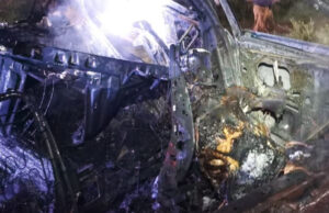 Automovilista fallece calcinado en Ciudad del Carmen, Campeche