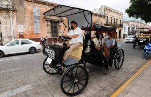 Esto es lo que debes saber sobre las rutas y costo del viaje de las calesas eléctricas en Mérida