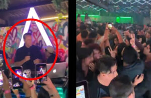 Alfredo Adame debuta como DJ en bar de Veracruz