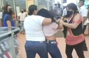 Detienen a presuntas ladronas en Walmart de Paseo de Montejo