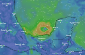 Clima en Quintana Roo: Tormenta Tropical Karl se desplaza hacia el Sureste