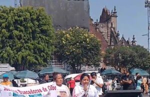 Colectivo “Madres Buscadoras por Quintana Roo” se manifiesta en CDMX para exigir justicia por desaparecidos