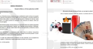 ANPEC envía carta a Claudia Sheinbaum para rechazar aumento al IEPS en refrescos y tabaco